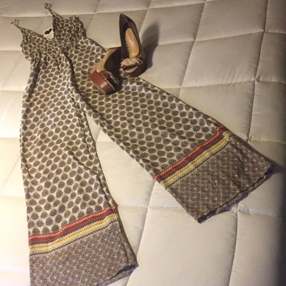 Wide leg jumper